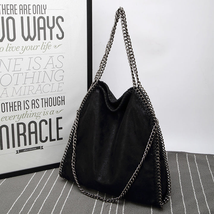 Damen Hobo-Tasche mit eleganter Kettenakzent und geräumigem Innenraum Nord Taschen