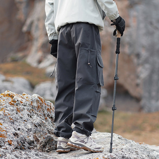 Herren Technische Outdoor-Cargohose mit Multifunktionstaschen und Stretcheinsätzen Nord Taschen