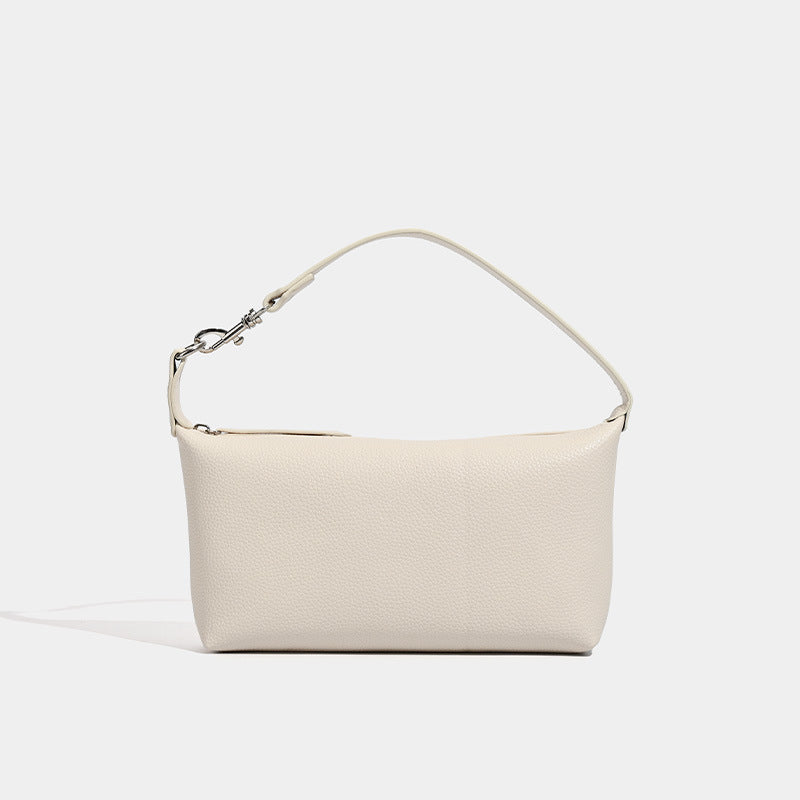 Damen Clutch-Tasche mit elegantem Leder-Material und abnehmbarer Trageschlaufe Nord Taschen