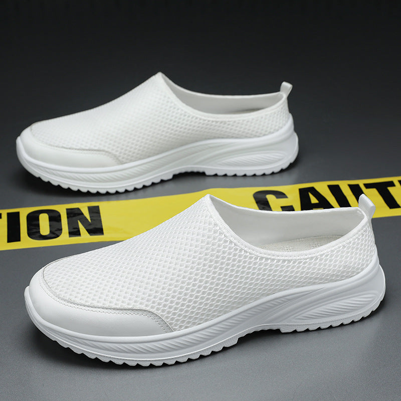 Damen Atmungsaktive Slip-On Sneakers mit rutschfester Sohle Nord Taschen