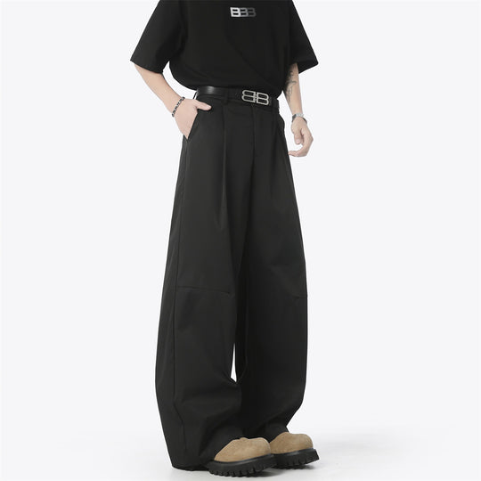 Herren Bequeme und lässige weit geschnittene Hose Nord Taschen