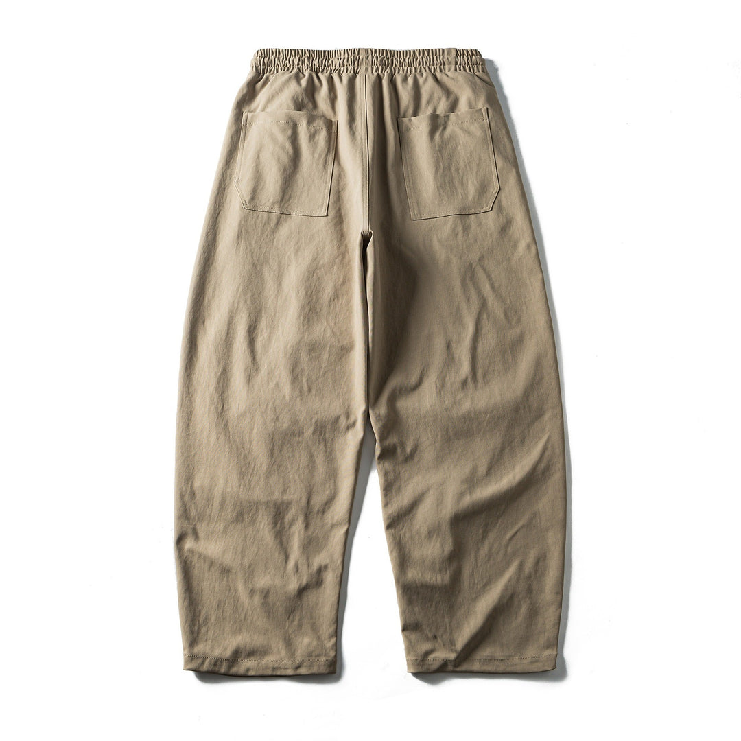 Herren konisch zulaufende Utility-Hose mit elastischem Bund und Kordelzug Nord Taschen