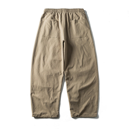 Herren konisch zulaufende Utility-Hose mit elastischem Bund und Kordelzug Nord Taschen