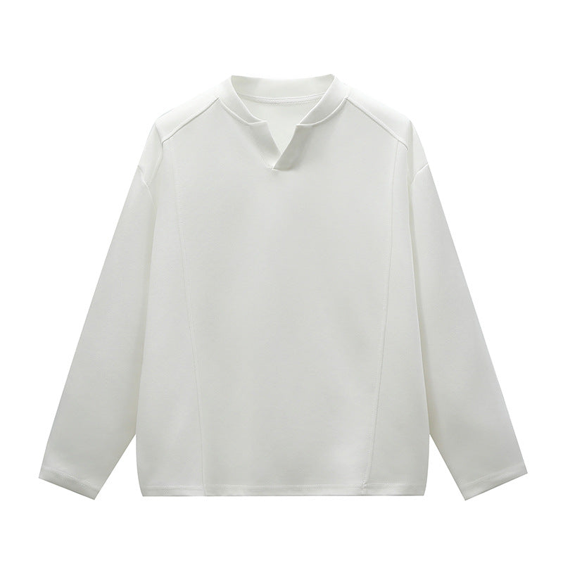 Unisex Oversize Rundhals-Sweatshirt mit Raglannähten und feiner Struktur Nord Taschen