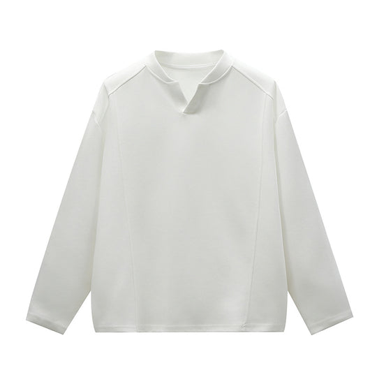 Unisex Oversize Rundhals-Sweatshirt mit Raglannähten und feiner Struktur Nord Taschen