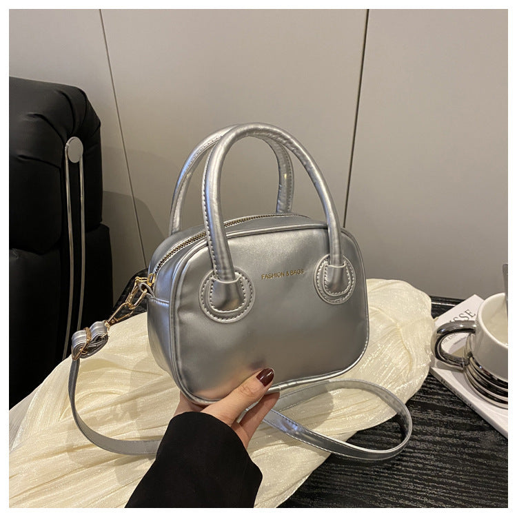 Damen elegante Umhängetasche mit rundem Design Nord Taschen