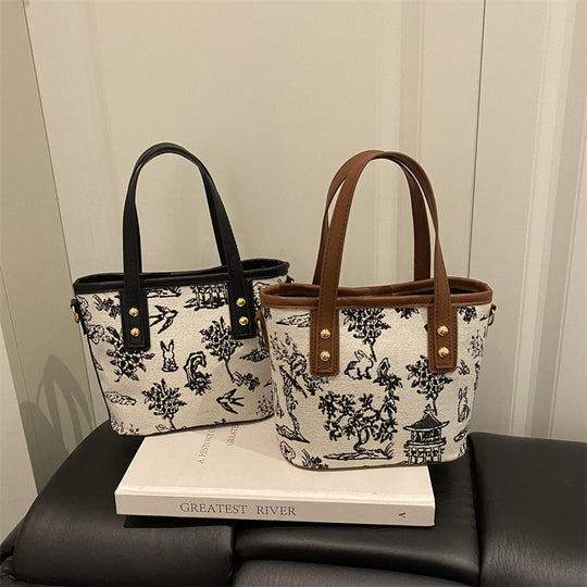 Damen Mini-Tasche mit einzigartigem Tiermotiv Nord Taschen