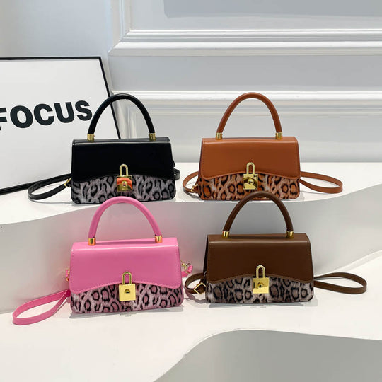 Damen elegante Umhängetasche mit animalistischem Design und hochwertigem Leder Nord Taschen