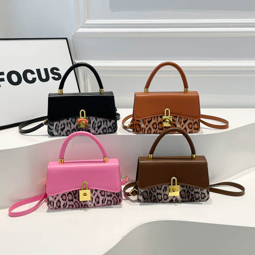 Damen elegante Umhängetasche mit animalistischem Design und hochwertigem Leder Nord Taschen
