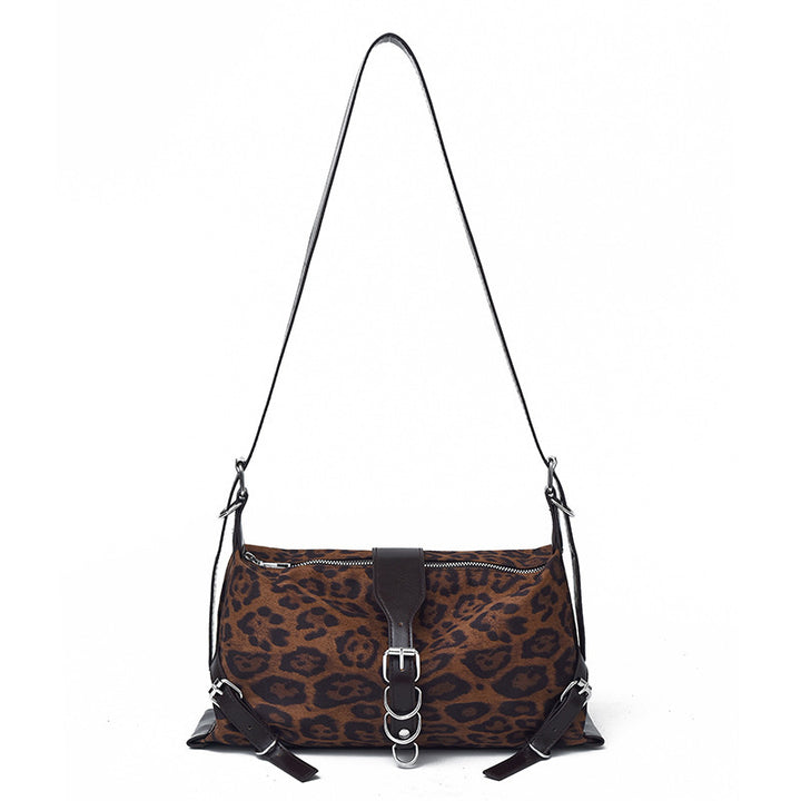 Damen modische Umhängetasche im eleganten Leopardenmotiv Nord Taschen