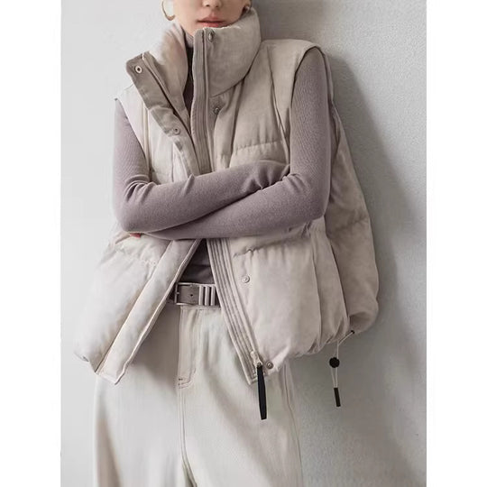 Damen Stylische gesteppte Weste Nord Taschen
