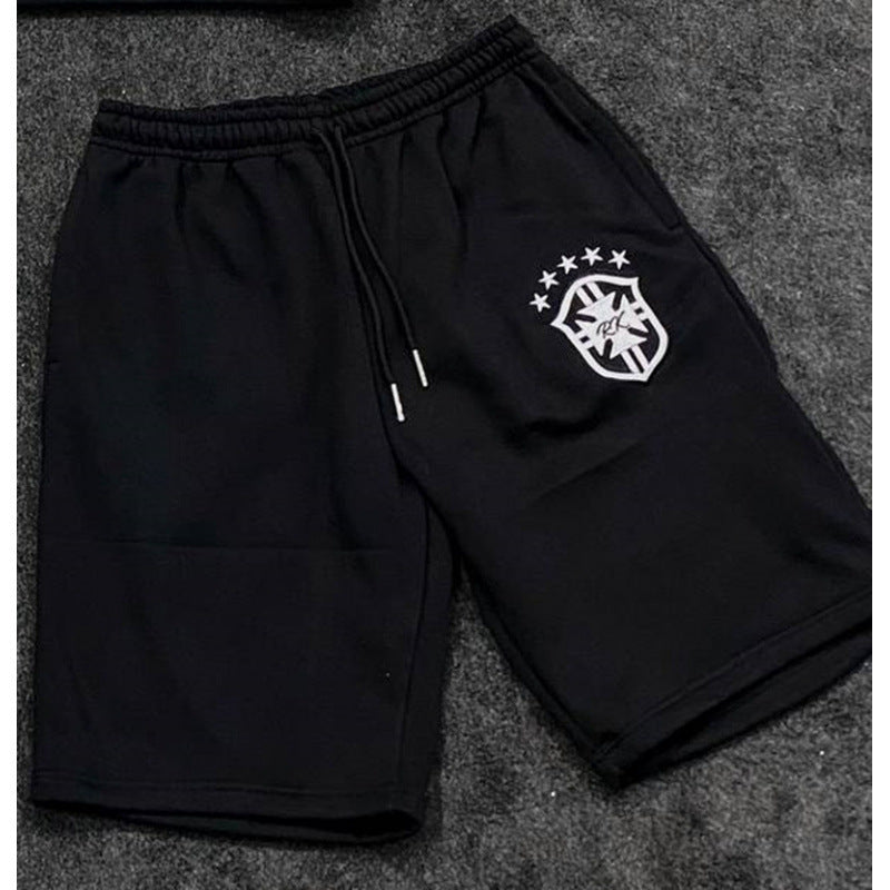 Damen weite Jogginghose mit elastischem Bund, Tunnelzug und gesticktem Emblem Nord Taschen