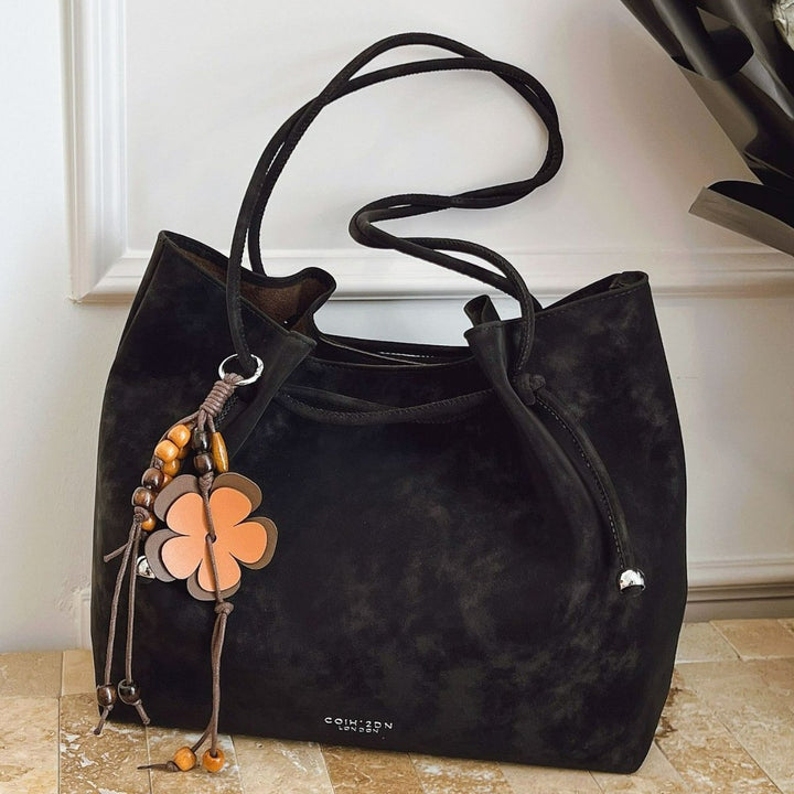 Damen hochwertige Veloursleder Tasche Nord Taschen