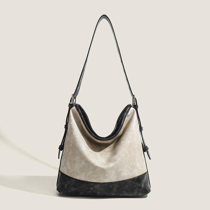 Damen Hobo-Tasche mit geschwungenem Schnitt und hochwertiger Innenausstattung Nord Taschen