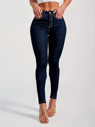 Damen High‑Waist Sculpting‑Skinny‑Jeans mit Superstretch Nord Taschen