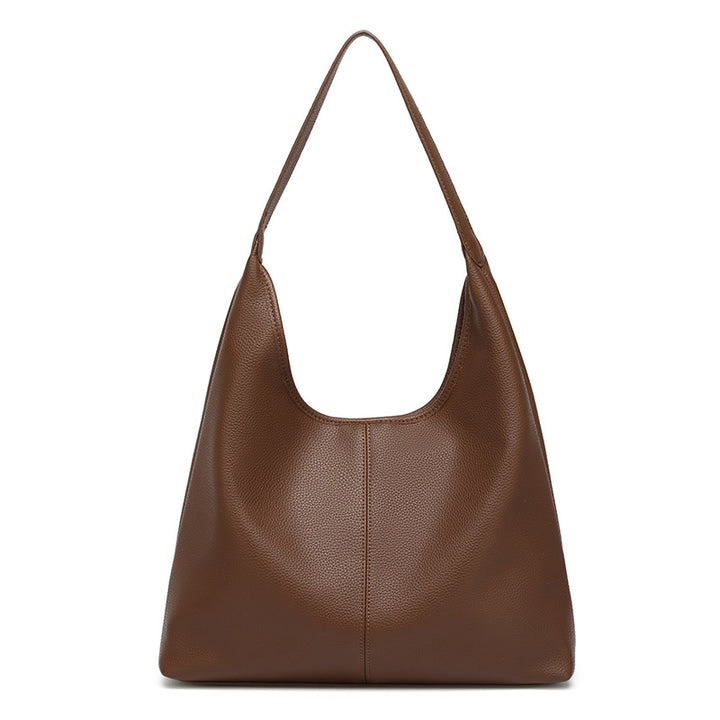 Damen großzügige Hobo-Tasche aus strukturiertem Kunstleder Nord Taschen