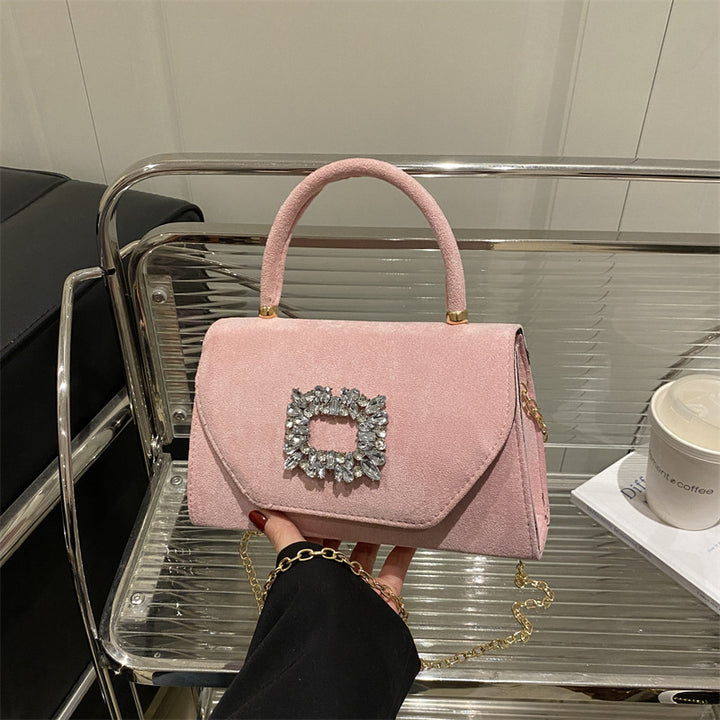 Damen elegante Abendtasche mit funkelndem Schmuckdetail Nord Taschen