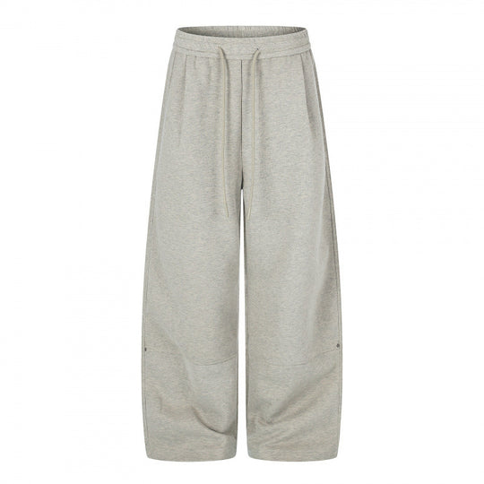 Damen Weite Culotte-Sweathose mit hohem Bund, Tunnelzug und verkürzter Länge Nord Taschen