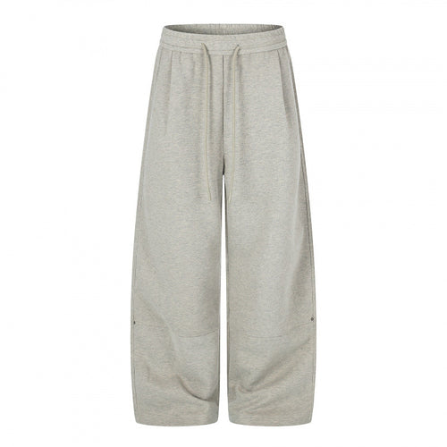 Damen Weite Culotte-Sweathose mit hohem Bund, Tunnelzug und verkürzter Länge Nord Taschen