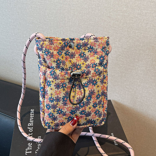 Damen Crossbody-Tasche mit einzigartigem floralem Design Nord Taschen