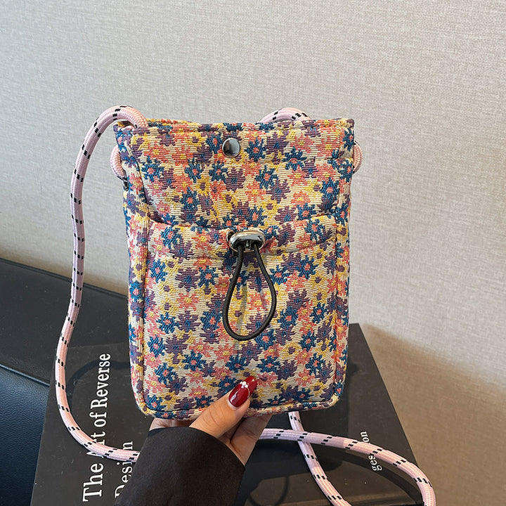 Damen Crossbody-Tasche mit einzigartigem floralem Design Nord Taschen