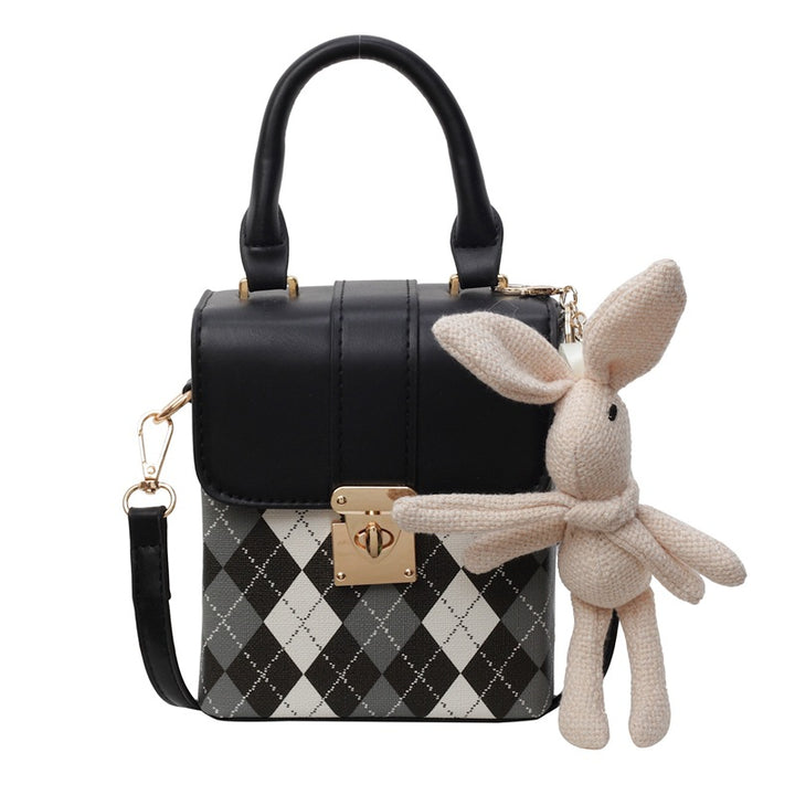 Damen Mini Handtasche mit elegantem Karomuster | Nord Taschen