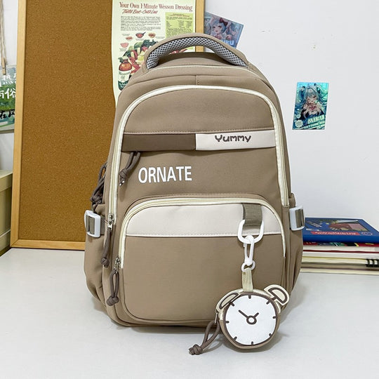 Damen Rucksack mit funktionalem Design und verspieltem Anhänger Nord Taschen