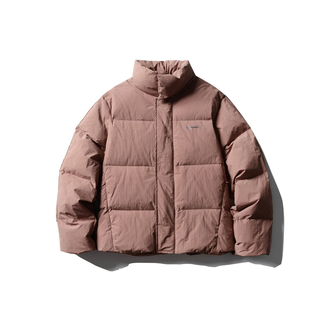 Herren Kurzer Boxy-Puffer mit wattiertem Kissenkragen und winddichter Außenhülle Nord Taschen