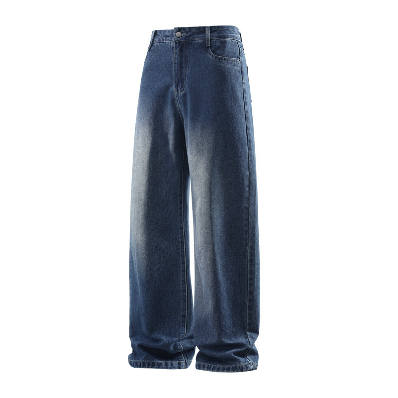 Damen Weite High‑Waist Baggy‑Jeans mit hohem Bund, Five‑Pocket & extra weitem Bein Nord Taschen