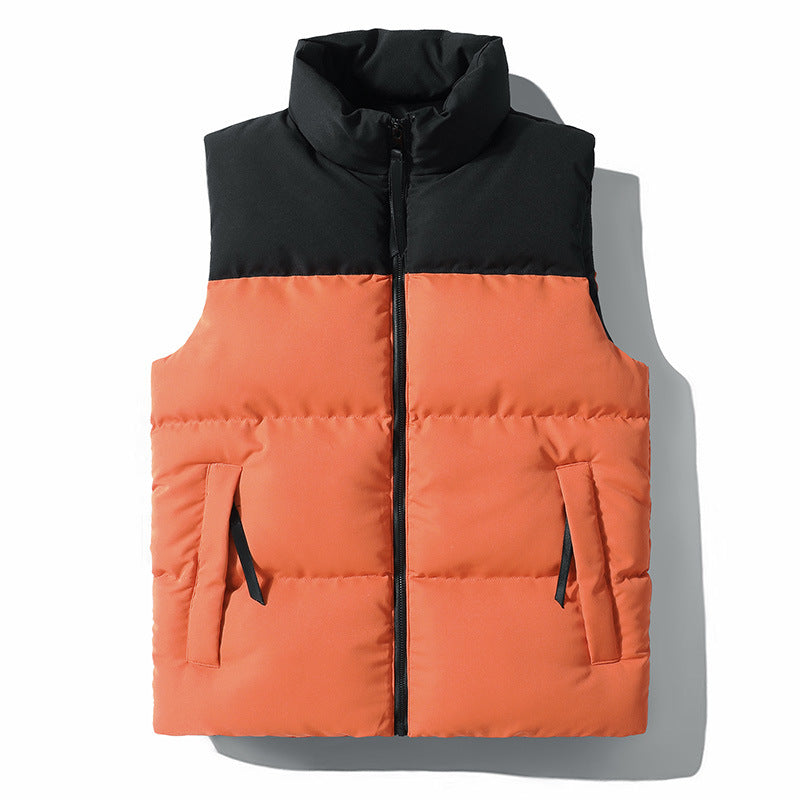 Herren Gesteppte Thermo‑Steppweste mit hohem Kragen und winddichter Schulterblende Nord Taschen