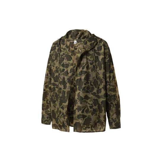 Herren Camouflage-Kapuzenshirt im Oversized-Utility-Stil Nord Taschen