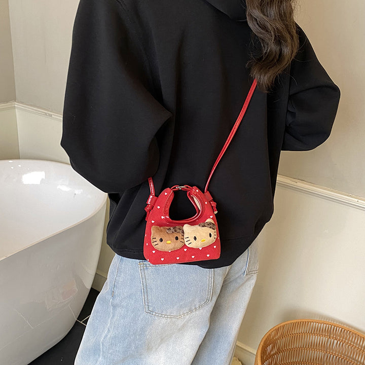 Damenhandtasche mit verspieltem Tiermotiv und großem Innenraum Nord Taschen