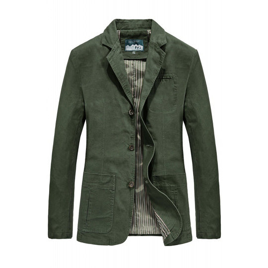 Herren lässiges Baumwollblazer Nord Taschen