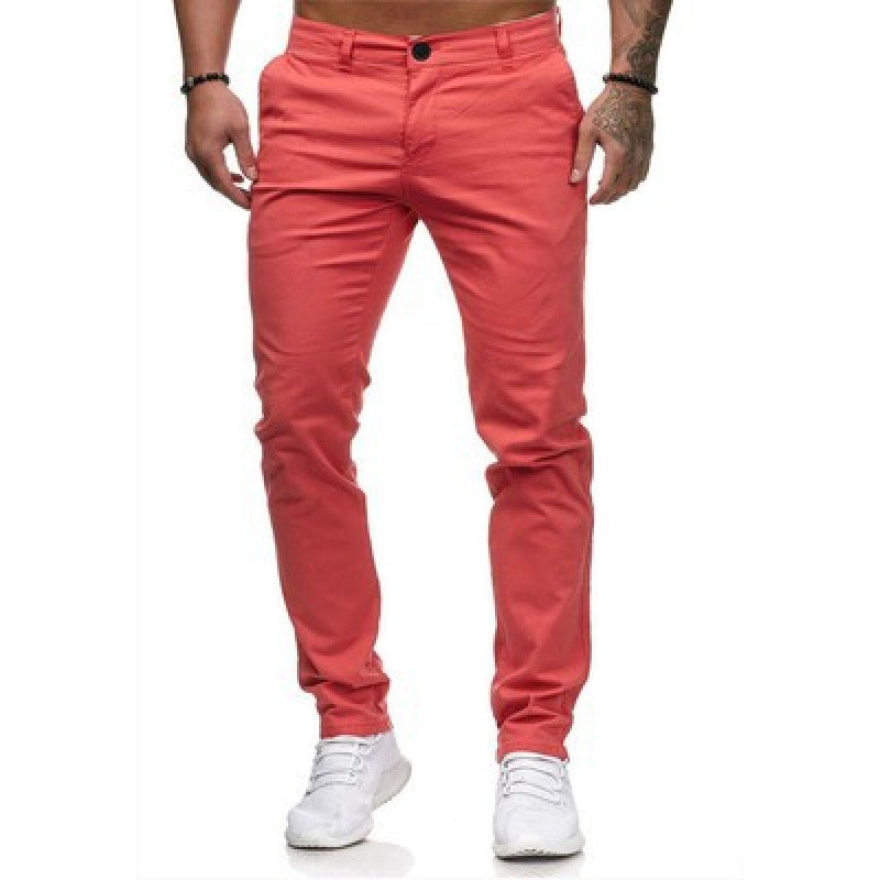 Herren Chinohose Slim Fit modern