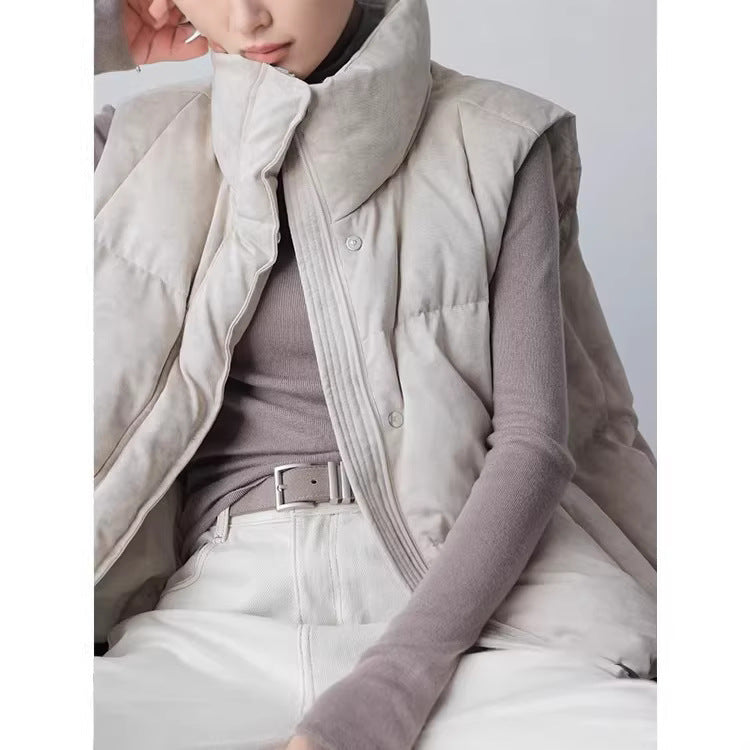 Damen Stylische gesteppte Weste Nord Taschen