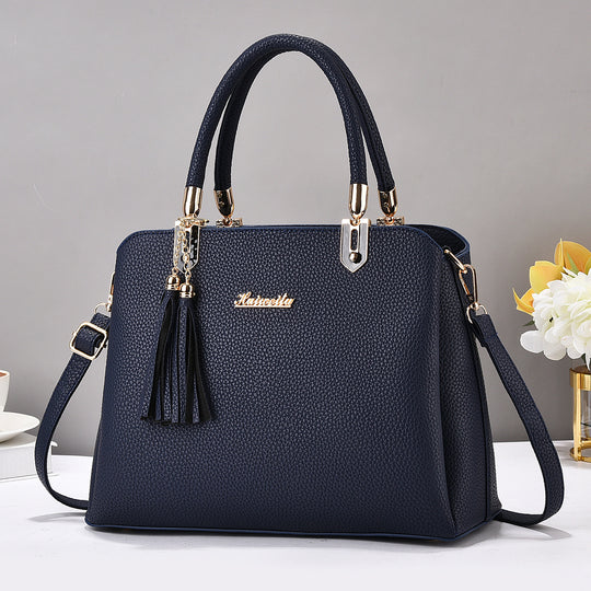 Damen hochwertige Handtasche im ansprechenden strukturierenden Design Nord Taschen