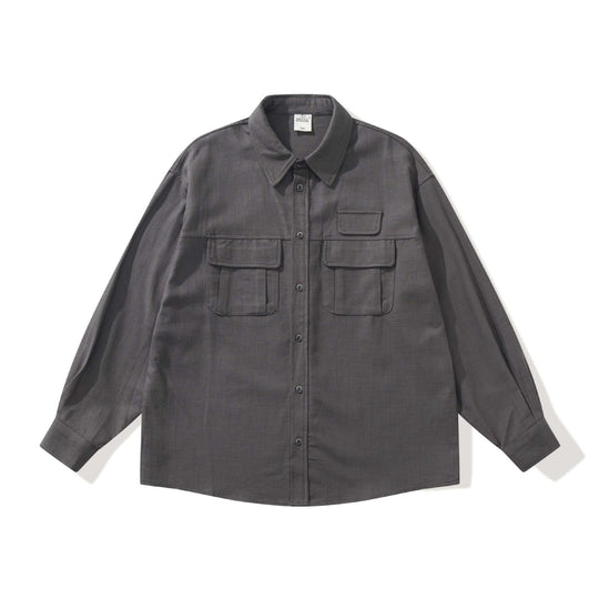 Herren Utility-Overshirt mit großen Pattentaschen und Boxy-Schnitt Nord Taschen