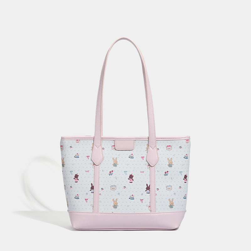 Damen Shopper-Tasche mit verspieltem Motiv Nord Taschen