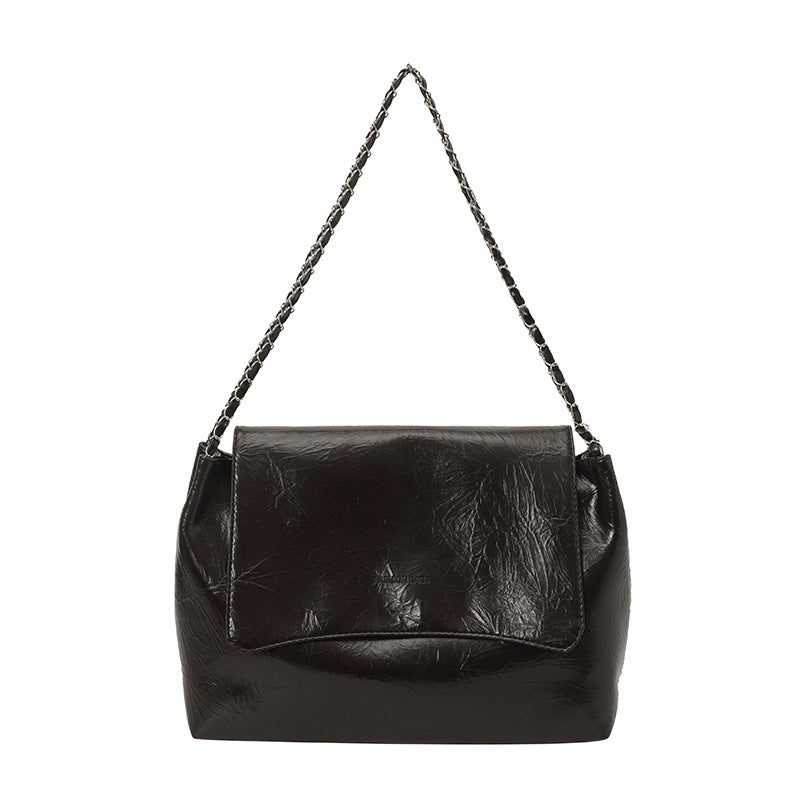Damen Schultertasche mit luxuriösem Kettenhenkel und strukturiertem Obermaterial Nord Taschen