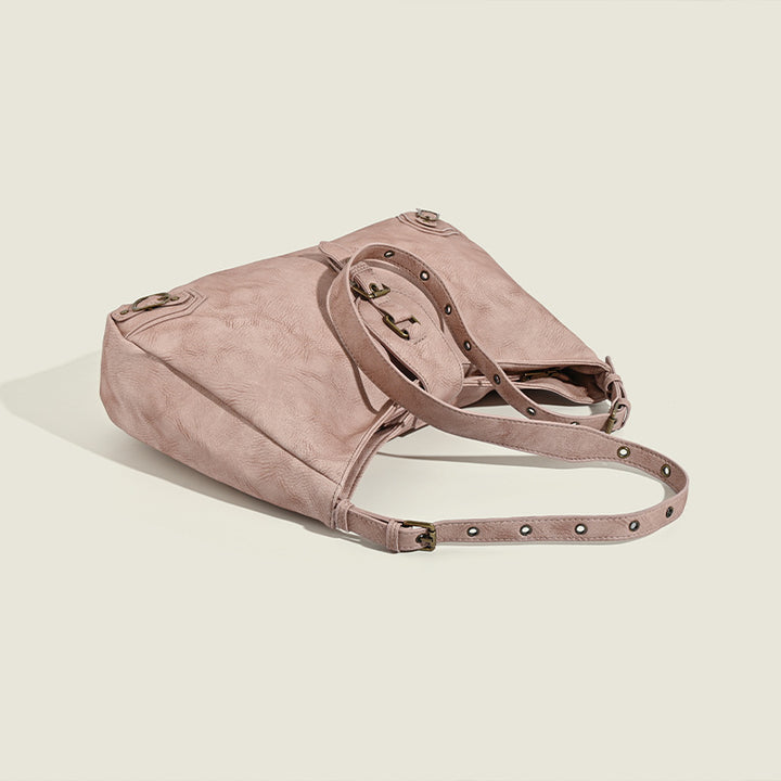 Damen Hobo-Tasche mit multifunktionalem Tragesystem und edler Schnalle Nord Taschen