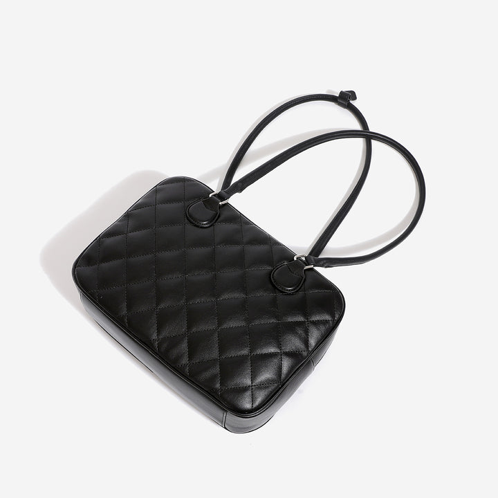 Damen elegante Handtasche mit strukturierter Steppoptik Nord Taschen