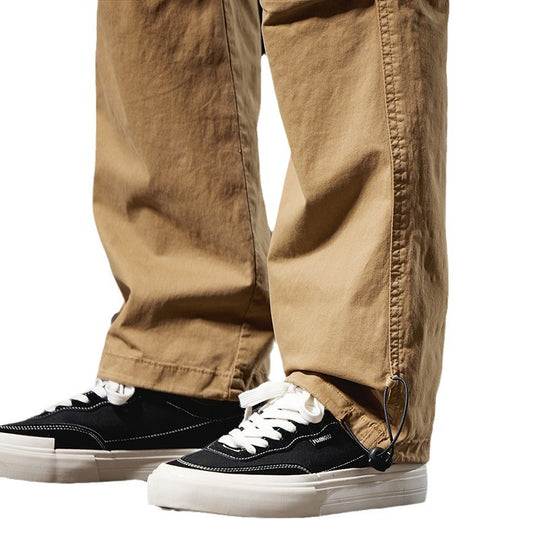 Herren Cargohose im Utility-Look mit Multifunktionstaschen und Kordelzug Nord Taschen