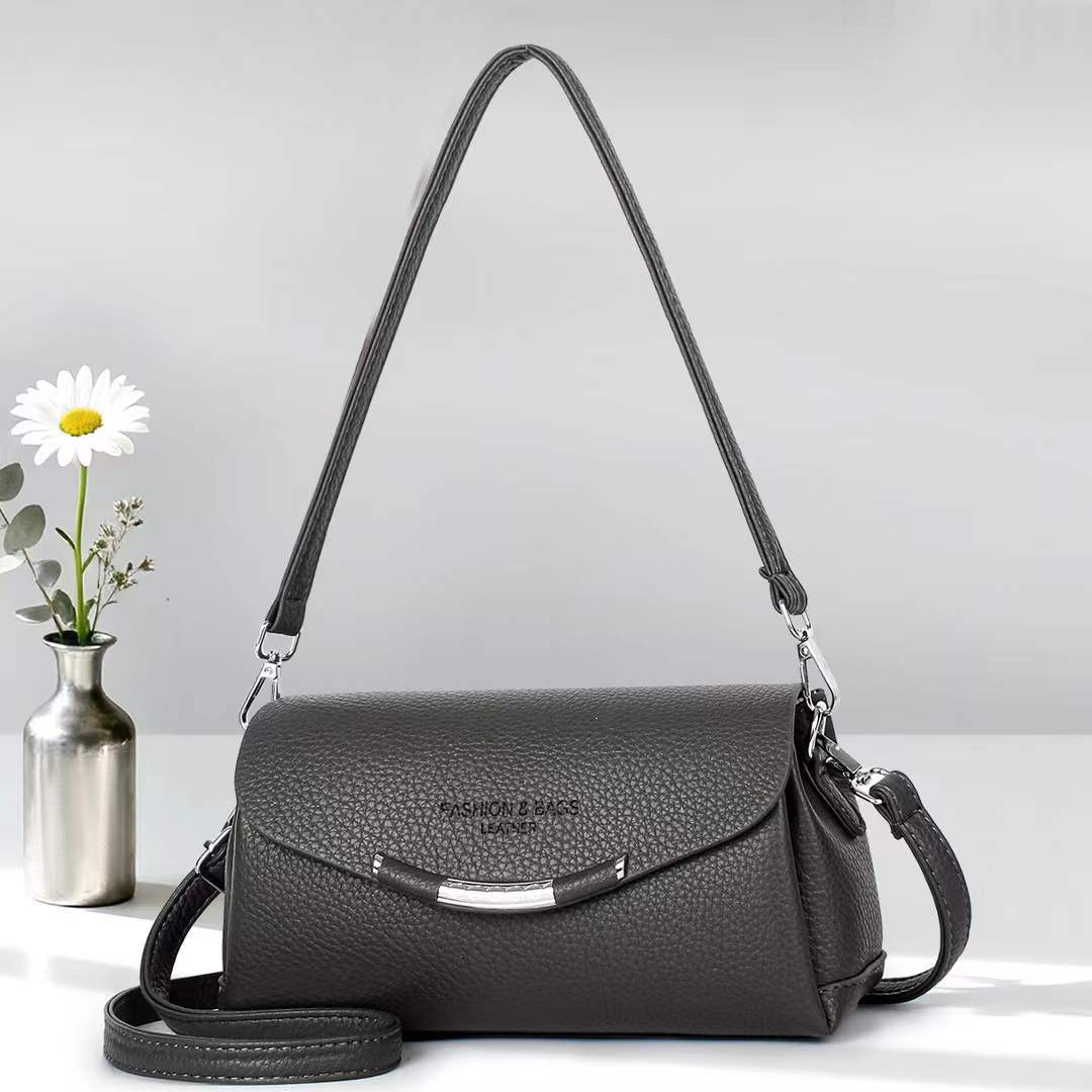 Damen Umhängetasche mit eleganter Struktur und verstellbarem Tragegurt Nord Taschen