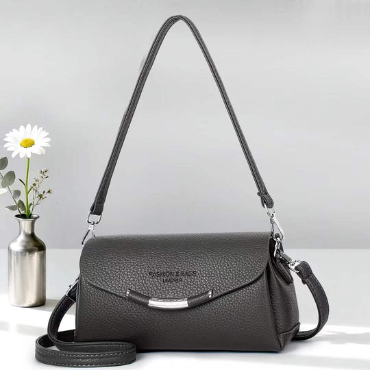 Damen Umhängetasche mit eleganter Struktur und verstellbarem Tragegurt Nord Taschen