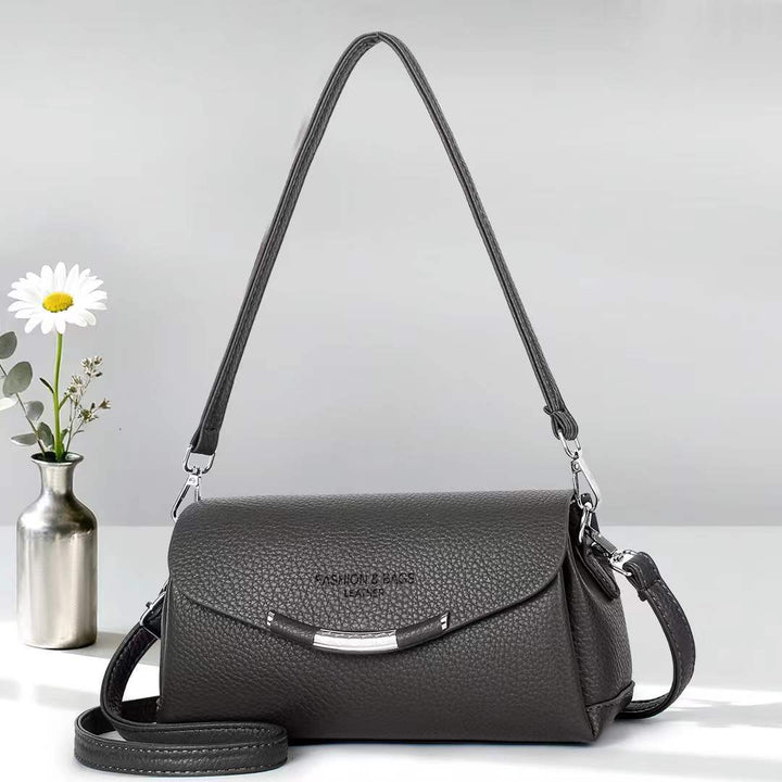 Damen Umhängetasche mit eleganter Struktur und verstellbarem Tragegurt Nord Taschen