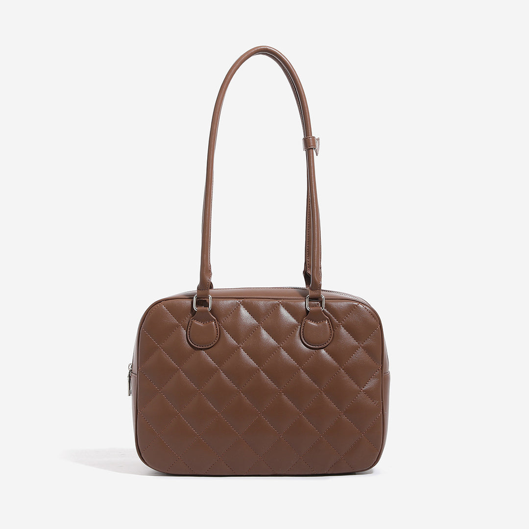 Damen elegante Handtasche mit strukturierter Steppoptik Nord Taschen