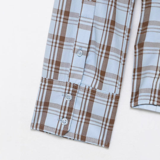 Damen Wickelbluse mit Knoten-Detail und klassischem Hemdkragen Nord Taschen