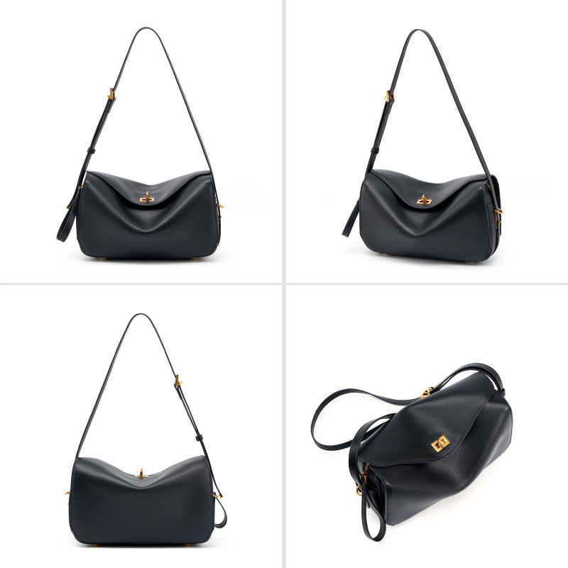 Damen modische Schultertasche mit voluminösem Design Nord Taschen
