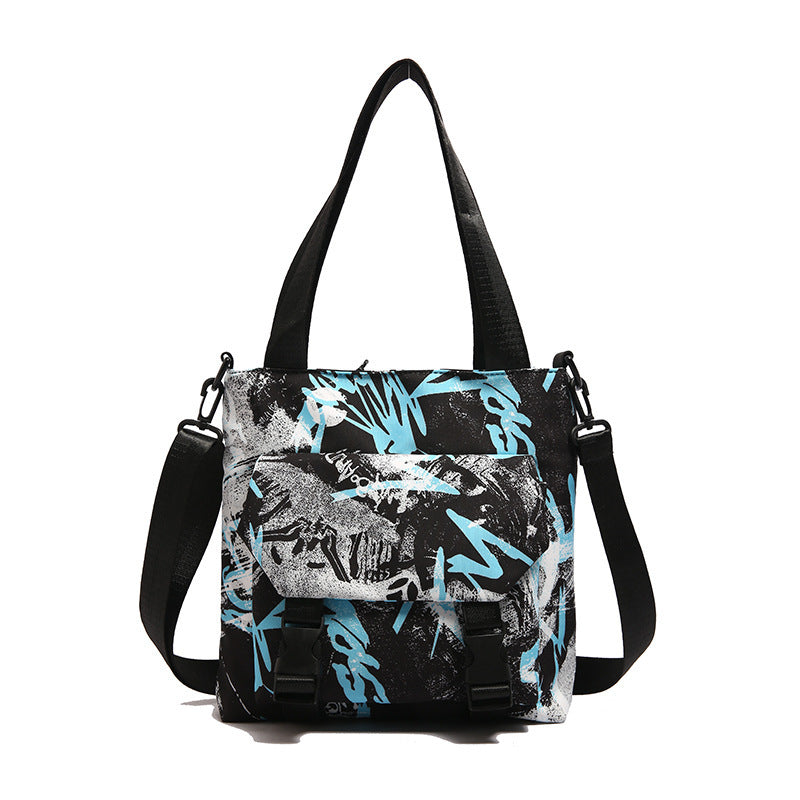 Damen modische Umhängetasche mit auffälligem Grafik-Design Nord Taschen