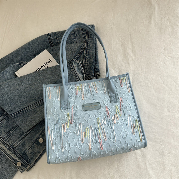 Damen elegante Tragetasche mit stilvollem Muster Nord Taschen